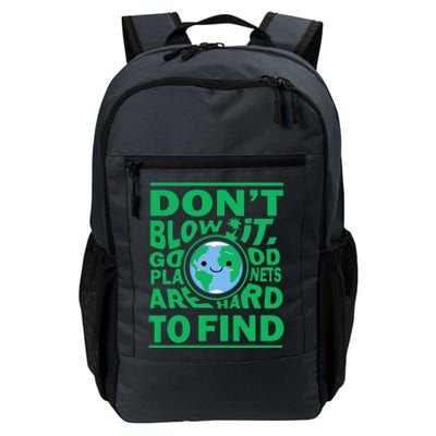 Good Planets Are Hard To Find Earth Day Daily Commute Backpack