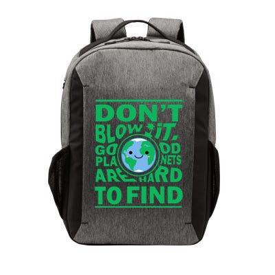 Good Planets Are Hard To Find Earth Day Vector Backpack