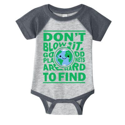 Good Planets Are Hard To Find Earth Day Infant Baby Jersey Bodysuit