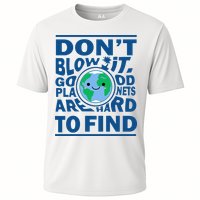 Good Planets Are Hard To Find Earth Day Cooling Performance Crew T-Shirt