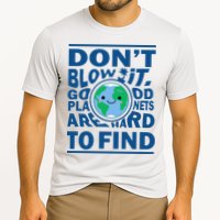 Good Planets Are Hard To Find Earth Day Cooling Performance Crew T-Shirt