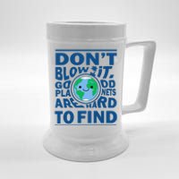 Good Planets Are Hard To Find Earth Day Beer Stein