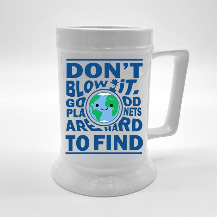 Good Planets Are Hard To Find Earth Day Beer Stein