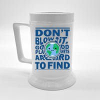 Good Planets Are Hard To Find Earth Day Beer Stein