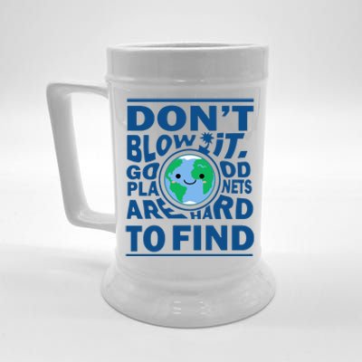 Good Planets Are Hard To Find Earth Day Beer Stein