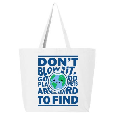 Good Planets Are Hard To Find Earth Day 25L Jumbo Tote