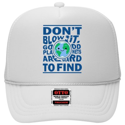 Good Planets Are Hard To Find Earth Day Trucker Hat