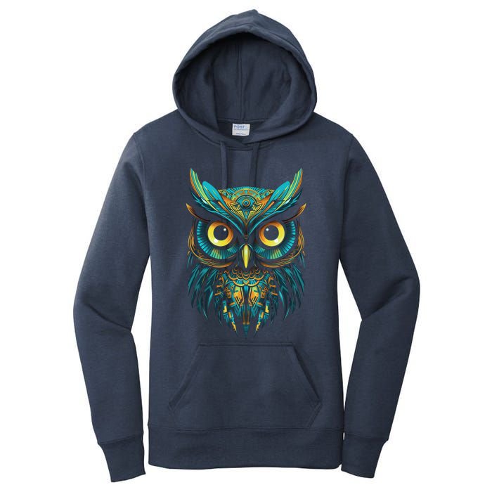 Graffiti Pop Art Of Owl Animal Graphic Tees For Women's Pullover Hoodie