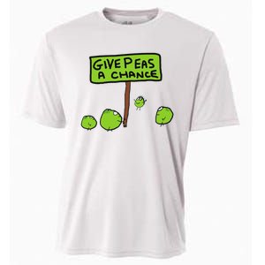 Give Peas A Chance Cooling Performance Crew T-Shirt