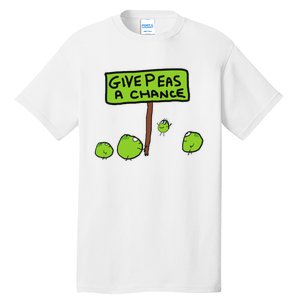 Give Peas A Chance Tall T-Shirt