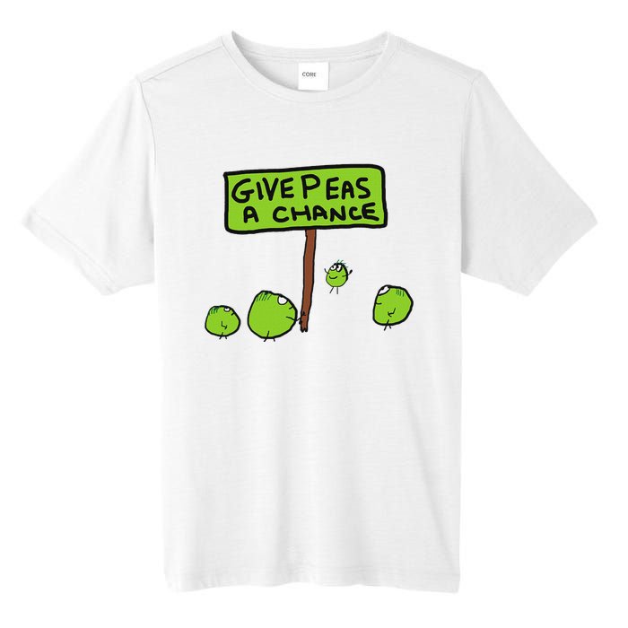 Give Peas A Chance Tall Fusion ChromaSoft Performance T-Shirt