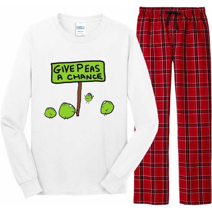 Give Peas A Chance Long Sleeve Pajama Set