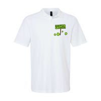 Give Peas A Chance Softstyle Adult Sport Polo