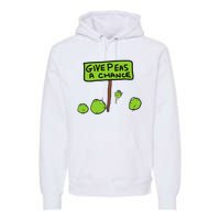 Give Peas A Chance Premium Hoodie