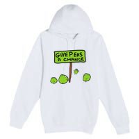 Give Peas A Chance Premium Pullover Hoodie