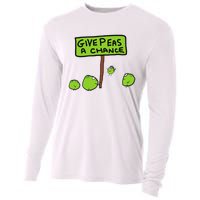 Give Peas A Chance Cooling Performance Long Sleeve Crew