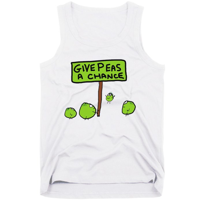 Give Peas A Chance Tank Top