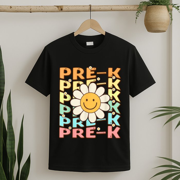 Groovy Prek Back To School Funny First Day Of Prek T-Shirt