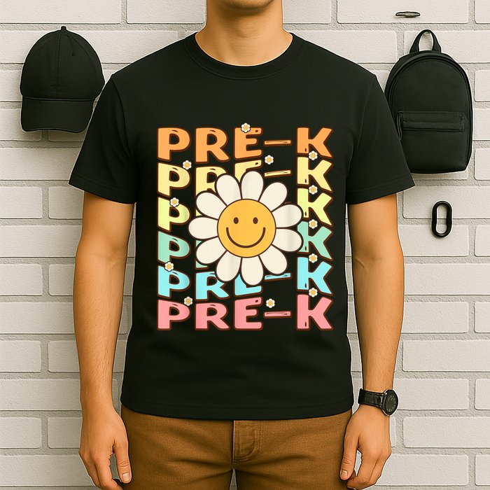Groovy Prek Back To School Funny First Day Of Prek T-Shirt