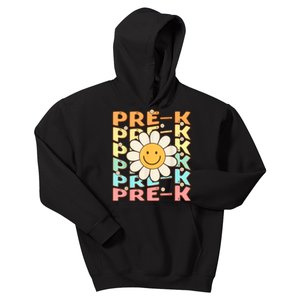 Groovy Prek Back To School Funny First Day Of Prek Kids Hoodie