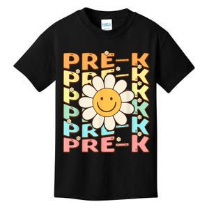 Groovy Prek Back To School Funny First Day Of Prek Kids T-Shirt