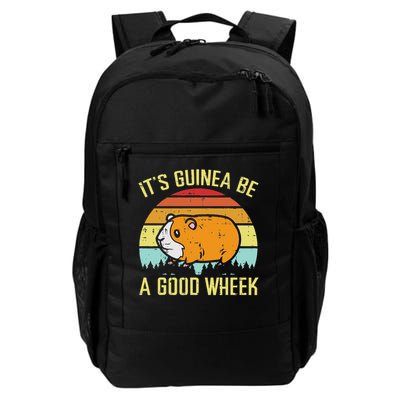 Guinea Pig Be A Good Wheek Funny Cavy Pun Women Men Kids Daily Commute Backpack