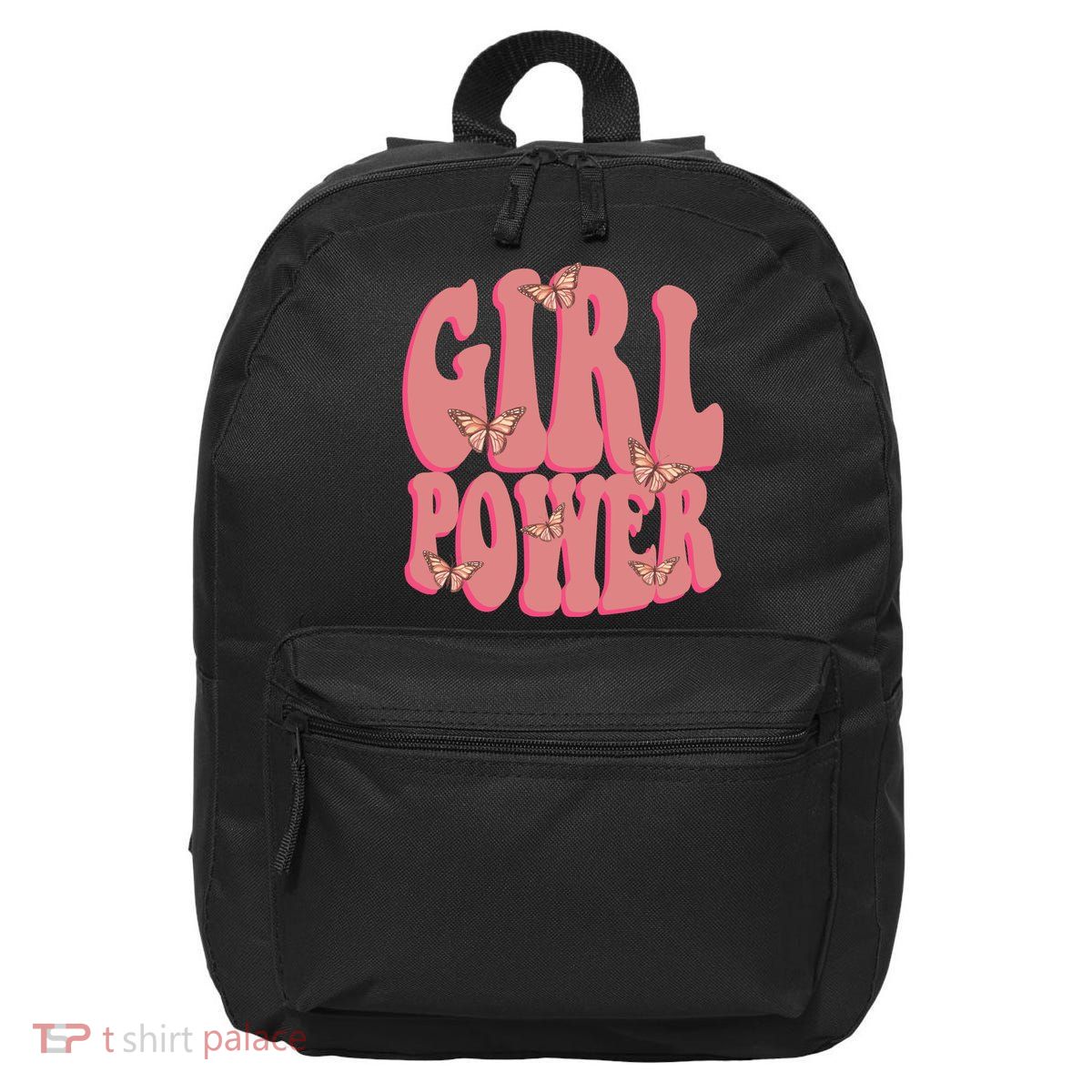 Girl Power Butterfly Retro 16 in Basic Backpack