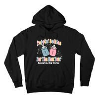 Groovy Poppin Bottles For The New Year Funny Nicu Nurse Xmas Tall Hoodie