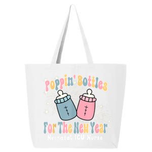 Groovy Poppin Bottles For The New Year Funny Nicu Nurse Xmas 25L Jumbo Tote