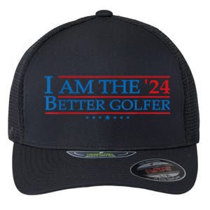 Golf Player Better Golfer 2024 Election Campaign Political Gift Flexfit Unipanel Trucker Cap