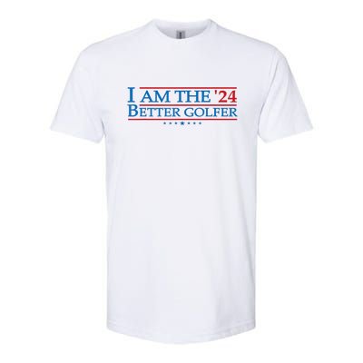 Golf Player Better Golfer 2024 Election Campaign Political Gift Softstyle® CVC T-Shirt