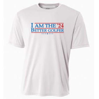 Golf Player Better Golfer 2024 Election Campaign Political Gift Cooling Performance Crew T-Shirt