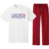 Golf Player Better Golfer 2024 Election Campaign Political Gift Pajama Set