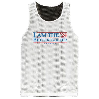 Golf Player Better Golfer 2024 Election Campaign Political Gift Mesh Reversible Basketball Jersey Tank