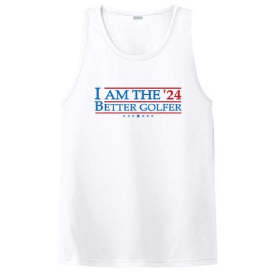 Golf Player Better Golfer 2024 Election Campaign Political Gift PosiCharge Competitor Tank