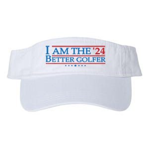 Golf Player Better Golfer 2024 Election Campaign Political Gift Valucap Bio-Washed Visor