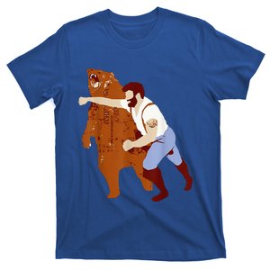 Guy Punching Bear T-Shirt