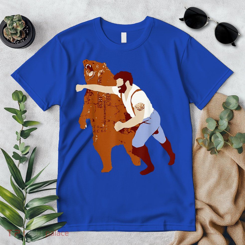 Guy Punching Bear Premium T-Shirt