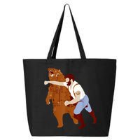 Guy Punching Bear 25L Jumbo Tote