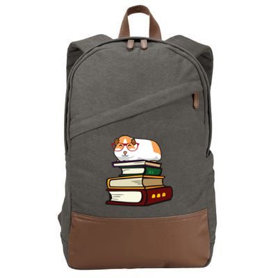 Guinea Pig Book Cotton Canvas Backpack