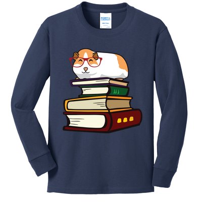 Guinea Pig Book Kids Long Sleeve Shirt