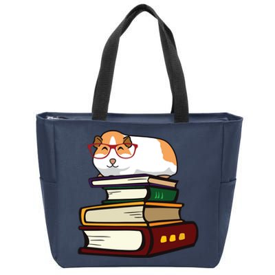 Guinea Pig Book Zip Tote Bag