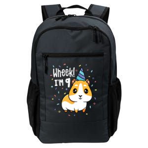 Guinea Pig Birthday Party Wheek Kids 9 Year Old 9th Outfit Daily Commute Backpack