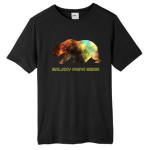 Galaxy Papa Bear Cool Impressive Birthday Gift Tall Fusion ChromaSoft Performance T-Shirt