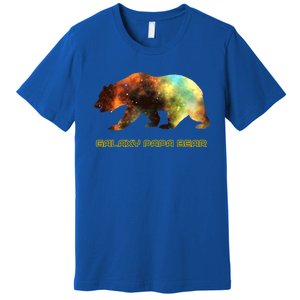 Galaxy Papa Bear Cool Impressive Birthday Gift Premium T-Shirt