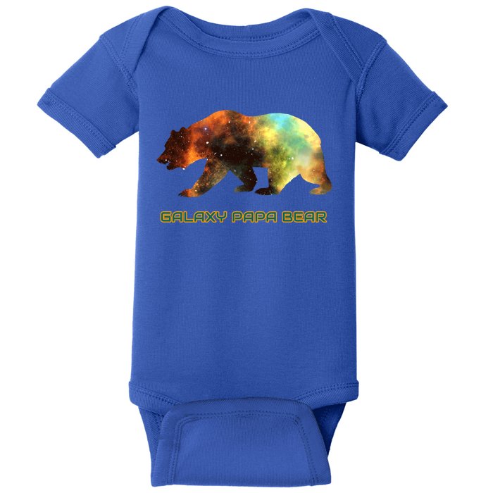 Galaxy Papa Bear Cool Impressive Birthday Gift Baby Bodysuit