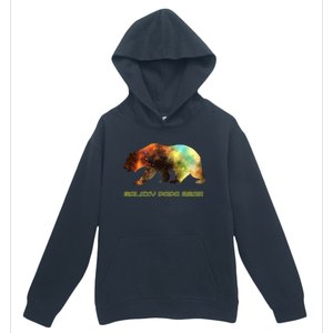 Galaxy Papa Bear Cool Impressive Birthday Gift Urban Pullover Hoodie