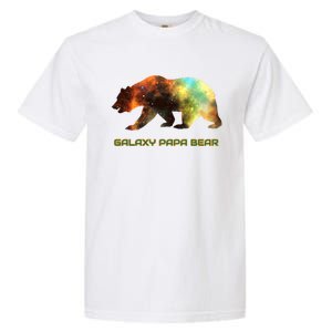 Galaxy Papa Bear Cool Impressive Birthday Gift Garment-Dyed Heavyweight T-Shirt