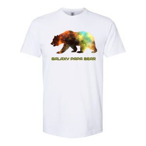 Galaxy Papa Bear Cool Impressive Birthday Gift Softstyle CVC T-Shirt