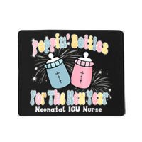 Groovy Poppin Bottles For The New Year Funny Nicu Nurse Xmas Mousepad